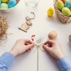 Comment réaliser des guirlandes de Pâques en quelques minutes ?